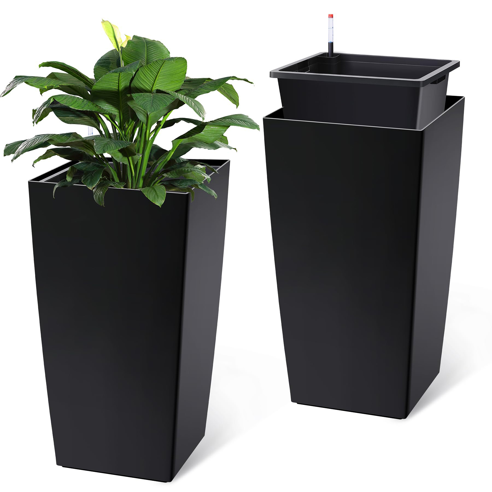 Set di 2 fioriere alte 76 cm p - Self Watering Insert recensione e prezzo